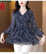 S-2XL 2023 Women Hot Sales Fashion Elegant Office Lady Work Ruffles Shirt Casual Belly Tunic Peplum Ruffles Tops And Blouses
