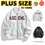 6XL 7XL 8XL Plus Size Leather Jacket Men PU Coats Black Baseball Oversize Bomber Motorcycle Autumn Camping Casual Male College