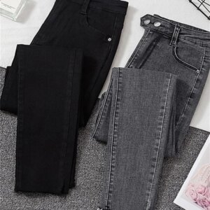 Jeans Female Denim Pants Black Womens Jeans woman Donna Stretch Bottoms Feminino Skinny Pants For Women Trousers