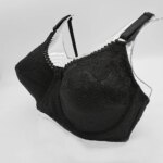 Lingeries sexy hot Women's Lace Bra Minimizer Bras For Women thin Cup Non Lined underwire Floral Embroidery for Female C22