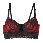 Mierside 3colors Coft Cup Cotton Beautiful Flower Lace Push Up Bra Sexy Lingerie 32/34/36/38/40 C/D/DD