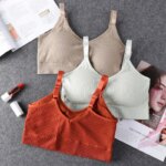 Seamless Sports Bra Women Fitness Top Yoga Bra for Cup Black White Running Yoga Gym Crop Top Women Push Up Sport Bra Top Bh