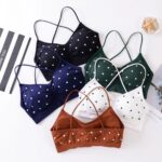 Women's Bra Push Up Bra Sports Bra For Women Seamless Sexy Lingerie Female Polka Dot Soft Fashion Underwear Women's Tube Top