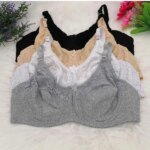 Classic embroidery lace bra for women push up Bra underwire comfortable sexy lingerie unlined cotton women's bra feamale BH C22