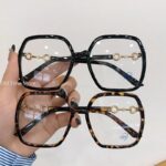 Myopia Glasses for Women and Men New Oversized Square Eyeglasses 0 To-4.0 Lentes Opticos Para Mujer Anti Blue Light Glasses
