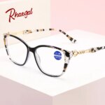 Rhaegal Classic Cat Eye Anti Blue Light Reading Glasses Women Men Relieve Eyestrain Reader Glasses +1.0 to +4.0 очки женские