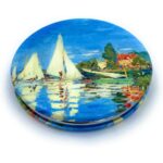 Pretty Compact Mirror Cute Handheld Mirror for Girls Folding Mirror for Purses Small Makeup Mirror Pocket Size Cosmetic Mirror