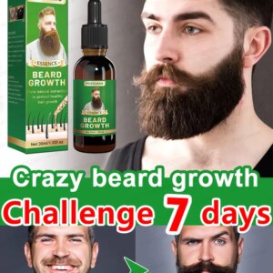 The most effective beard growth essence in 2025, grow a thick beard in 7 days. Chest hair, leg hair, beard and hair growth