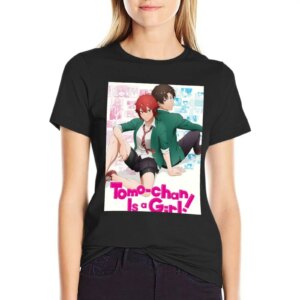 graphic from tomo-chan is a girl T-Shirt Aesthetic clothing sublime new edition cotton t shirts Women