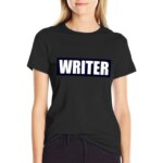 Castle's WRITER bullet proof vest T-Shirt lady clothes Aesthetic clothing luxury designer clothing Women