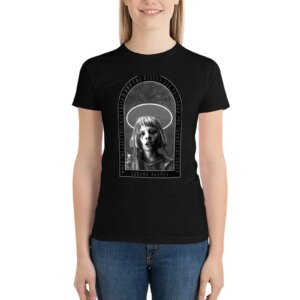 Aurora Aksnes - You Cannot Eat Money T-Shirt oversized korean fashion graphics Women tops