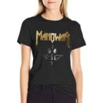 Manowar Manowar Manowar T-Shirt animal print shirt for girls tees summer tops anime clothes t shirts for Women loose fit