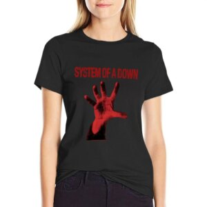 System Of A Down 077 T-Shirt animal prinfor anime animal print aesthetic clothes spring clothes Women 2024