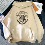 Hogwarts Harajuku Hoodies Long-sleeved Magic Sweatshirt for Boys/girls Comfortable Clothing Moletom Feminino Simplicity Pullover