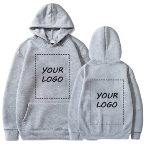 Student Casual Printed  DIY Hoodies 2024 Customized Logo Hoody  Long Sleeve Hoodie  Sweatshirt