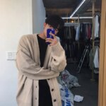 Knitted Sweaters For Men Solid Color White Man Clothes Coat Plain Jacket Cardigan X Korean 2024 Autumn Elegant Comfortable S A