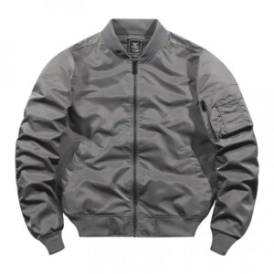 Spring Autumn Bomber Jacket Men Women Military Fly Jacket Varsity Baseball Flight Coat Mens Windbreaker Mens Clothing 2022