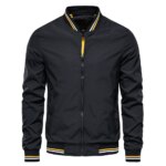 Spring Summer Bomber Jacket Men Black Casual Slim Fit Baseball Mens Jackets New Autumn Fashion High Quality Jackets for Men