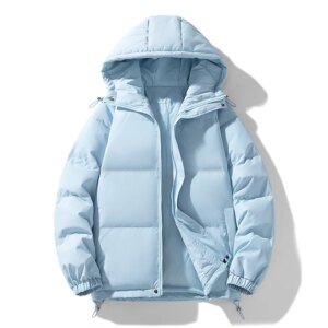 Men's winter jacket and coat Cotton coat 2024 New style parka hooded jacket Men's windproof thick warm man's parkas size S-3XL