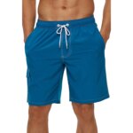 Men's Summer Beach Shorts Swimsuits Mesh Lined Swimwear Board Shorts Male Swimming Trunks Bathing Suit Sports Clothes