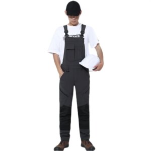 High Elasticity Overalls Durable Oxford Work Overalls for Man with Multi Pockets Overalls Men Workwear for Mechanic
