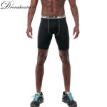 Quick Dry Compression Shorts Men Sports Leggings Fitness Tights Running Bodybuilding Gym Sweatpants Training Short Pants Jogger