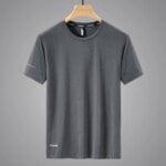 Quick Dry Sport T Shirt Men'S 2024 Short Sleeves Summer Casual White Plus OverSize 6XL 7XL 8XL 9XL Top Tees GYM Tshirt Clothes