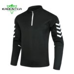 Running Jackets Men Reflective Long Sleeve T-Shirts Sportswear Jogging Outdoor Sport Coat Gym Fitness Autumn Breathable Top Coat