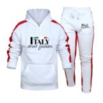 Hot Sales Men Two Piece Outdoors Men's Tracksuit Set and Single Piece Black Sweatpants Hoodie Fashion Comfortable Casual Jogging