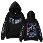 Solo Leveling Vintage 90s Hoodie Men and Women Hip-hop Sports Harajuku Pullover Sweatshirt Spring Sweatshirt