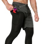 Mens Sport Pants Fitness Compression Pants Men Quick Dry Sportswear Trousers Male Training Joggers Running Tights Men Gym Pants