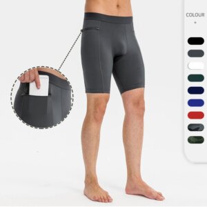 Man Summer Sport Basketball Shorts Compression Crossfit Running Shorts Homme Quick Dry Gym Shorts Male Sportswear Fitness Tights