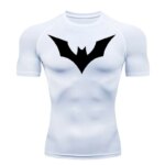 Compression Shirt Men Short Sleeve Summer T-Shirt Sports Quick Dry Top Bodybuilding T-Shirt Long Workout Sportswear Clothing 4XL