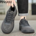 PINGKEE VENOCON Minimalist Wide ToeBox Feet Barefoot Athletic Winter Casual Shoes Men Women Sneakers Footwear Boots For Man