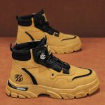 Boots Men Shoes Casual Cowboy Tactical Motorcycle Chelsea Ankle Work Leather Outdoor Designer Luxury Hiking Botas Hombre
