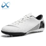 2025 Men's Professional Turf Soccer Shoes Outdoor Long Spikes AG Training Ankle Football Boots Boys AG/TF Soccer Cleats Unisex