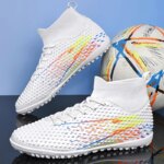 Men's Football Boots Professional Anti Slip Sports Comfortable Fashion Turf Training Soccer Shoes for Men Fast Soccer Sneakers