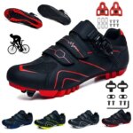 Mountain Bike Shoes  MTB Shoes Quick Ratchet Buckle Compatible with SPD System Pedal for Indoor and Outdoor Women MTB Shoes