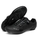 Men's Cycling Shoes Road Bike Shoes Self-locking Cleats Speed Cycling Sneakers Outdoor Racing Route Athletic Bicycle Footwear