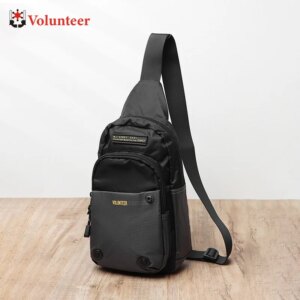 Volunteer Shoulder Bag for Men 2023 New Trendy Light Weight Phone Versatile Commuter High Quality Casual Crossbody Bags 1698-19