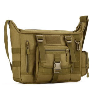 Men's Crossbody Bag Sports Sling Shoulder Bag Large Capacity Outdoor Travel Messenger Bag Waterproof Camping Hiking Bag Pack