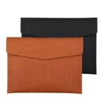 Document PU Business Briefcase File Bag, A4 Folder, School Office Storage Print Pattern LOGO