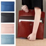 Multi-functional Multi-layer Briefcase A4 Leather File Folder Data Package Fashion Business Briefcase School Office Supplies New
