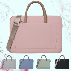 Laptop Bag Women 14-16in Office Notebook Sleeve Case Travel Computer Handbag Briefcase Moblie Phone Laptop Commuter Office Bags
