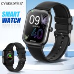LaNikar 2024 Smart Watch Men 1.9'' Touch Bluetooth Call Heart Rate Sleep Monitor Blood Oxygen Sport Men  Watches For Android iOS