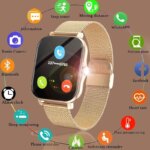 Original 1.83'' Smart Watch Clock Fitness Heart Monitor Sport Smartwatch Bluetooth Calls Watches for Men Women PK Amazfit 2024