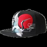 Men Flat Hat Hip Hop Snapback Fancy Rivet Baseball Caps Street Dance Trendy K-pop Hat Embroidered Street Headwear