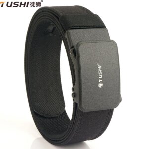 TUSHI belt men outdoor hunting metal tactical belt multi-function alloy buckle high quality Marine Corps canvas Hanging gun belt