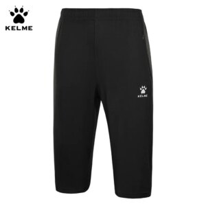 Kelme Sports Capris Men's Summer Breathable Fitness Shorts Football Training Ice Silk Running Shorts