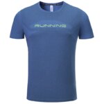Men Casual T Shirt Sports Quick Drying Print Run Gym  Fashion Shorts Sleeve Loose Breathable Joggers Summer Mesh Man Outdoor Tee